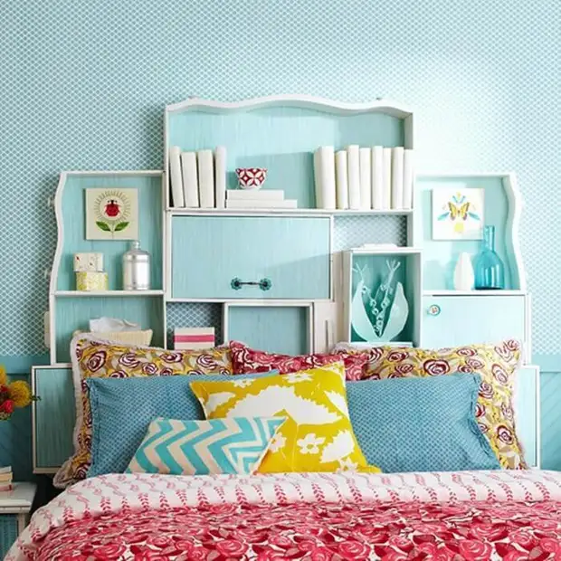 Marangyang headboard para sa kama: Master Class