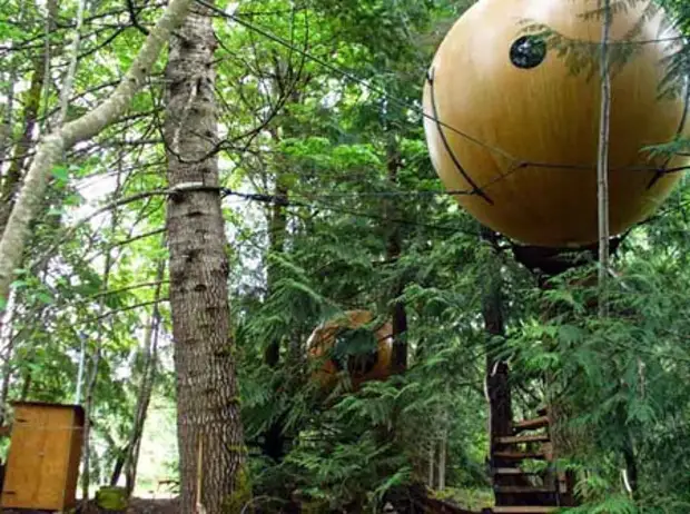 Spherical House: Ecode sa imong kaugalingon nga mga kamot