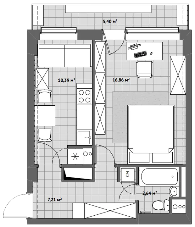 Plán přestavby bytu