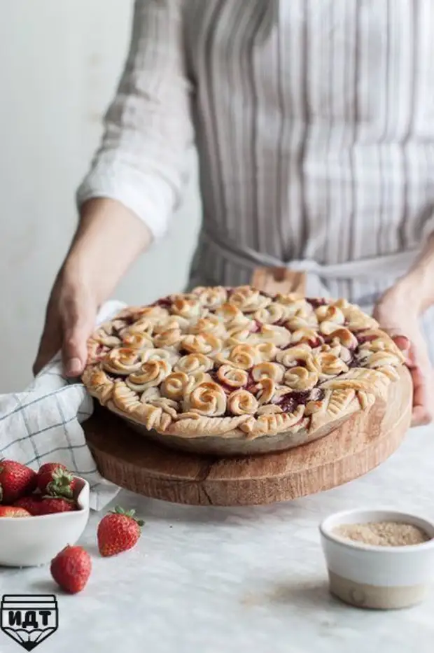 Idea Decorating Torta Rose di pasta