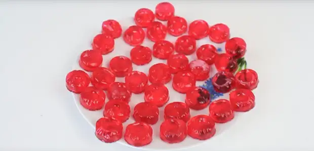 Jelly candies made of bubble film - easy!