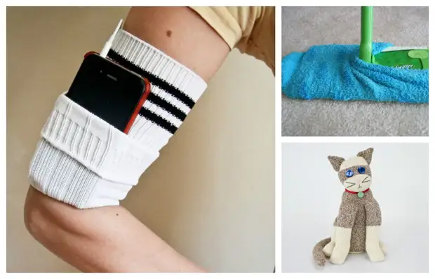 10 gjëra të dobishme që mund të bëhen nga një palë çorapesh