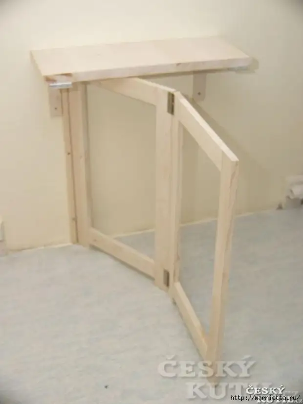 Folding table do it yourself for small kitchen (5) (525x700, 125kb)