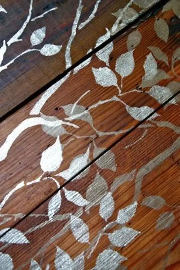 Hand painted wooden floor. Ideas (39) (300x450, 163Kb)