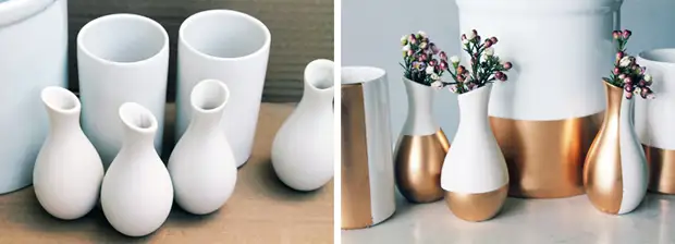18 manieren om een ​​coole vaas te maken met hun eigen handen