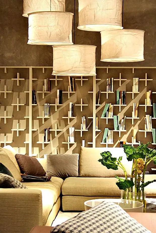 19 Interesting shelves and racks that will be real decorations of your walls