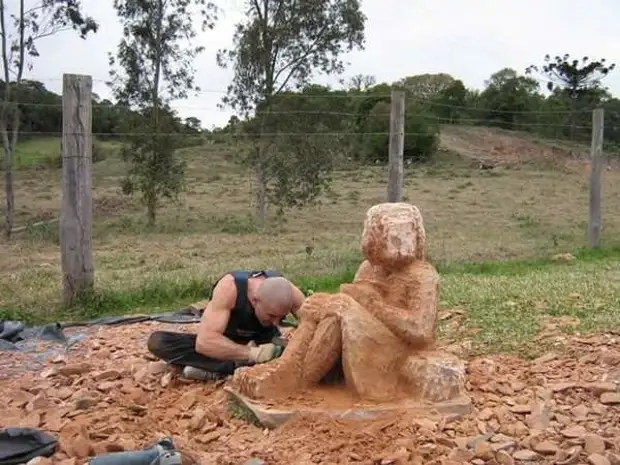 Sculpture en pierre le faites vous-même