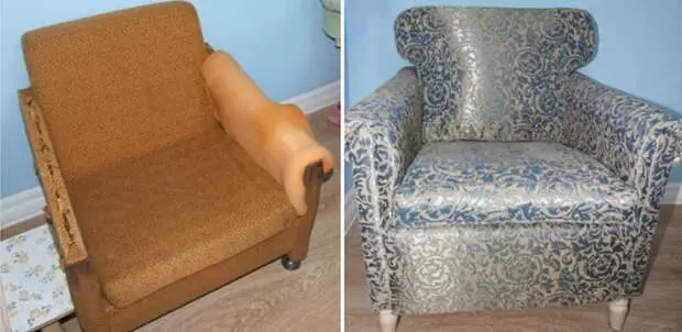 Jangan terburu-buru untuk membuang furnitur lama Soviet! Siapa yang akan berpikir bahwa sebuah mahakarya akan ...