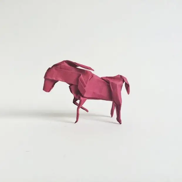 Obras de arte origami