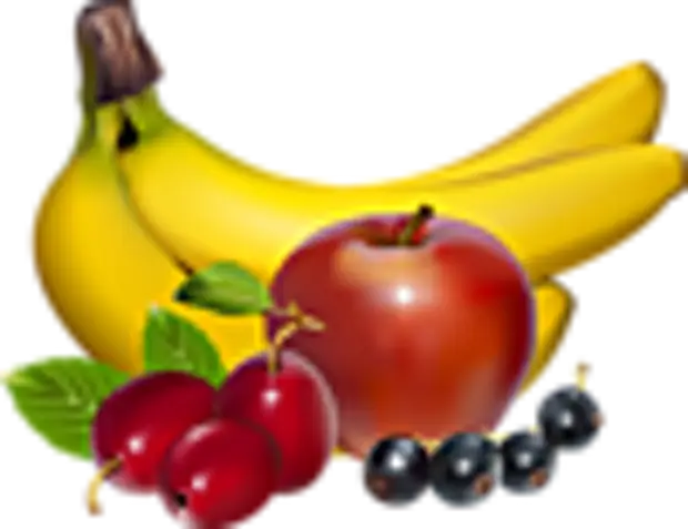 Frutta clipart, bacche.