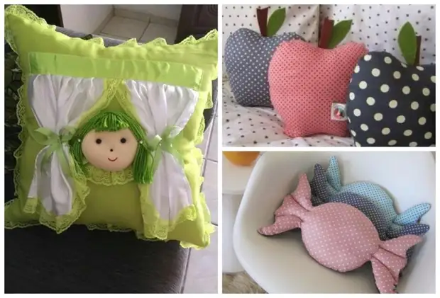 Jezelf en als een geschenk: charmante decoratieve kussens doen het zelf