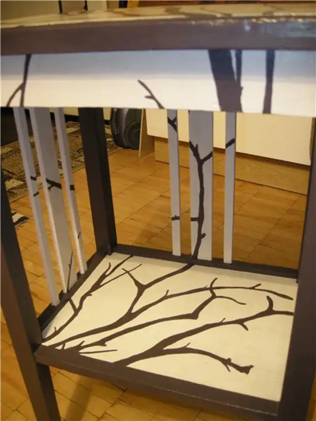 Art trees on furniture