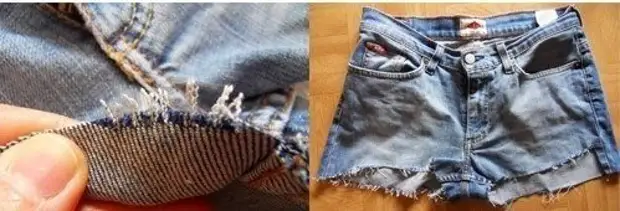 Old Jeans Shorts.