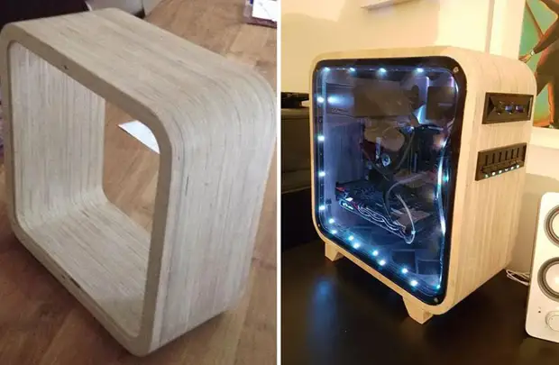 Wooden case for PC do it yourself