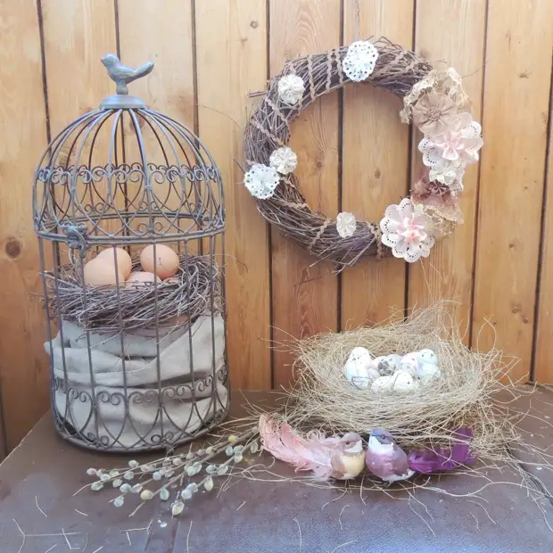 Neşeli Paskalya dekoru, ilham için sevimli fikirler