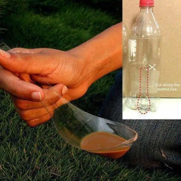 What can be made of plastic bottles