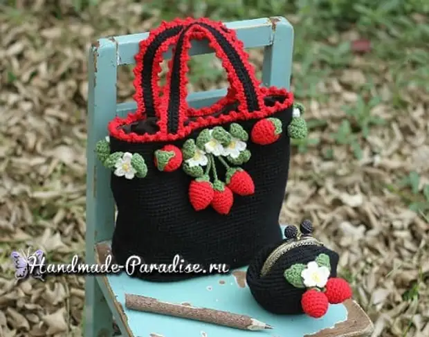 Akpa na obere akpa na strawberry crochet (5)