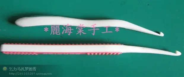 Imaxe Como facer un gancho de tricotar do vello cepillo de dentes facelo só