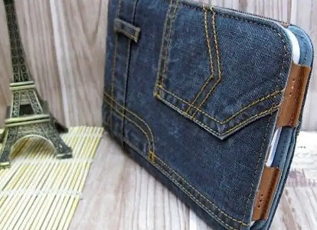 Butiran menarik seluar jeans