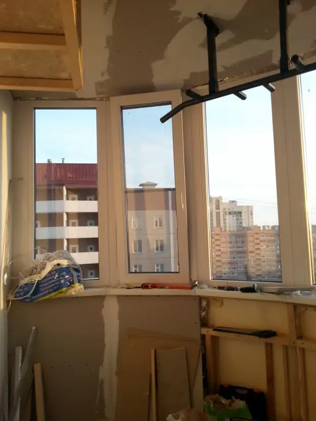 Napraviti s balkona balkona za popravak sobe, balkon izolacije