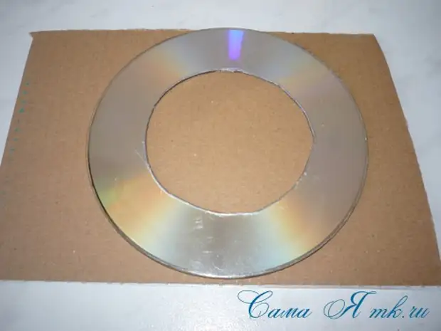 падхваты трымальнікі для штор з CD дыскаў і шпагата 6