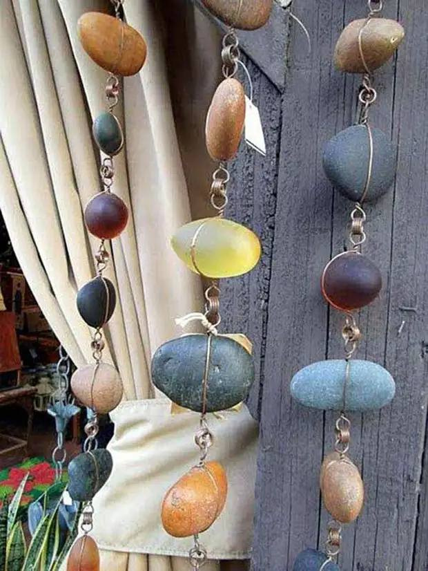 Фантастични идеи за декорация на градината Естествени камъни