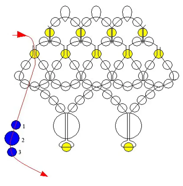 Плетение из бусин. Колье из бисера схемы плетения для начинающих. Схемы плетения колье из жемчуга. Монастырское плетение бисером схемы. Плетение бус из бисера для начинающих.