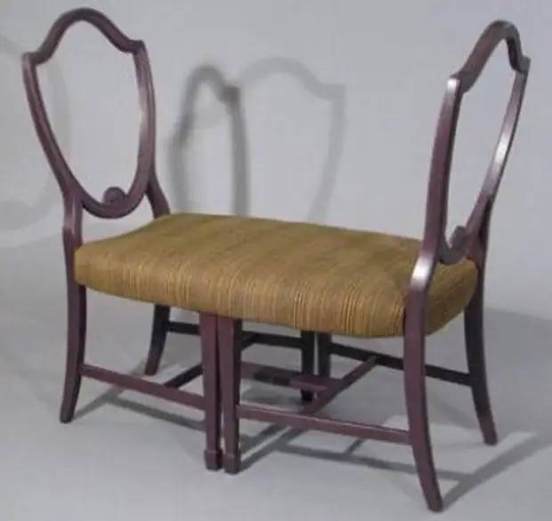 Hvordan man laver en bænk gør det selv fra gamle stole