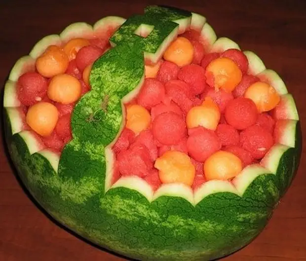 Crafts daga Watermelons: ra'ayoyi