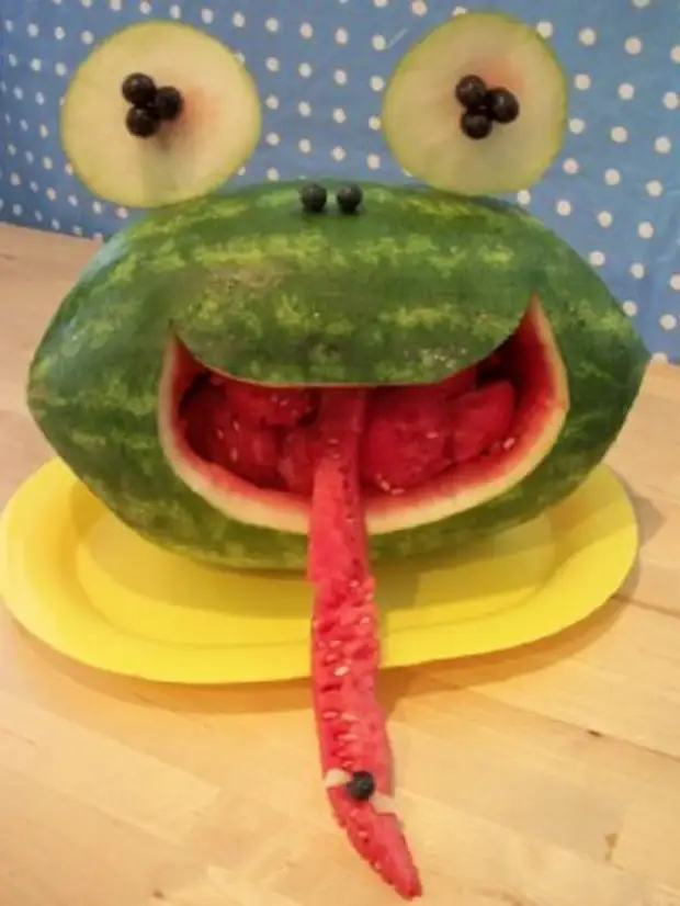 Crafts from watermelons: ideas