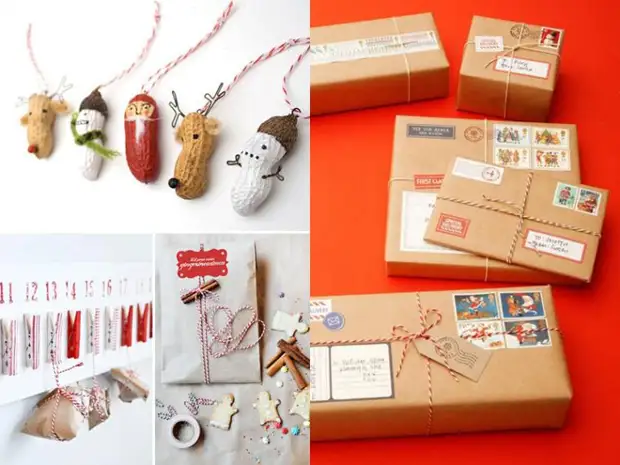 Packaging gifts for the new year