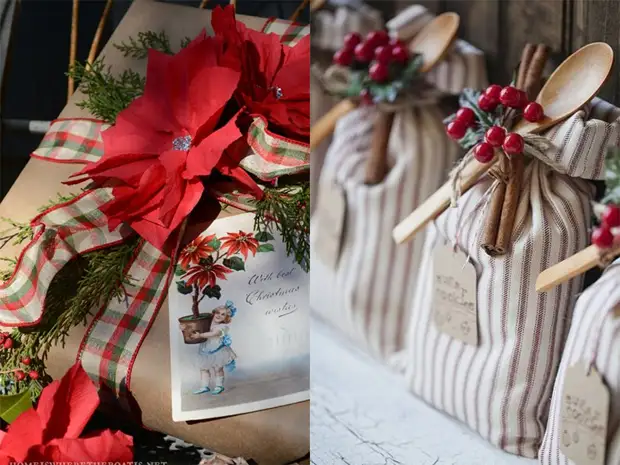 Packaging gifts for the new year