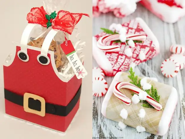 Packaging gifts for the new year