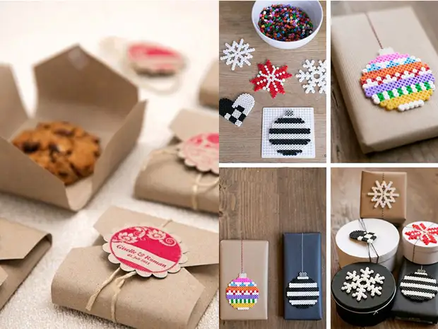 Packaging gifts for the new year