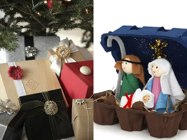 Packaging gifts for the new year