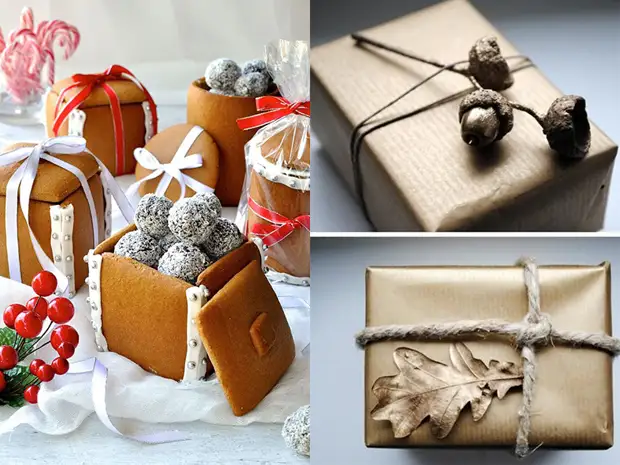 Packaging gifts for the new year