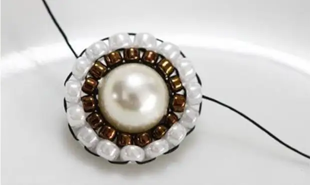 Vintage Bracelet aus Perlen