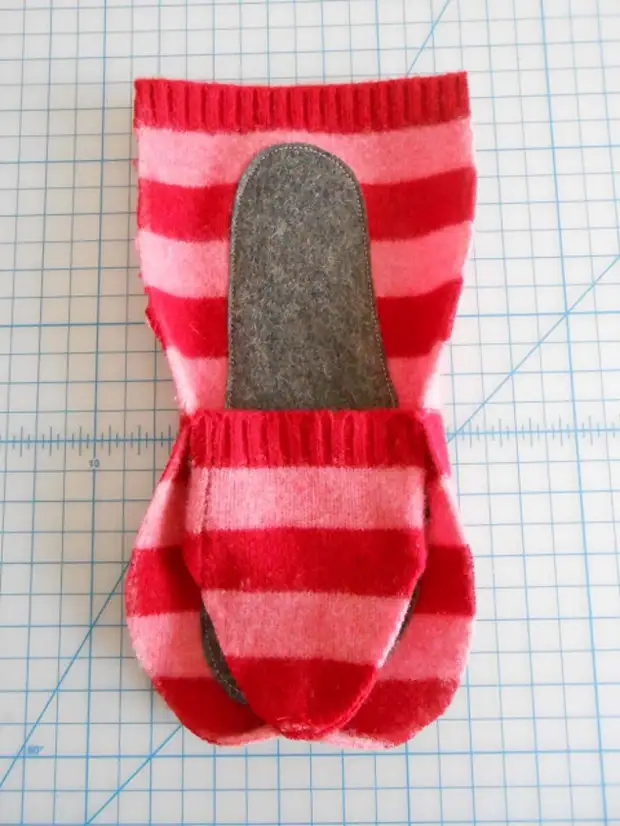Jak udělat pantofle ze starého svetr