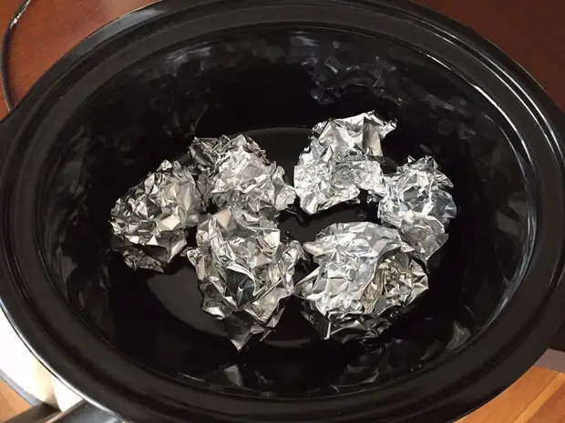 Foil ka saucepan