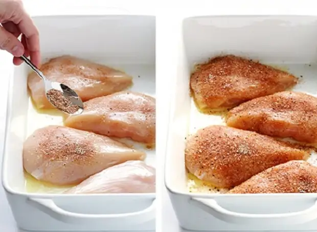 Baked chicken breast