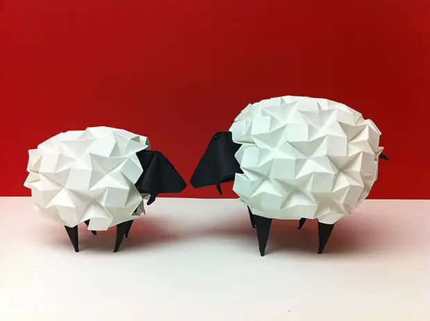 16 patung-patung kertas yang menakjubkan untuk menghormati Origami Hari Origami, percutian, patung
