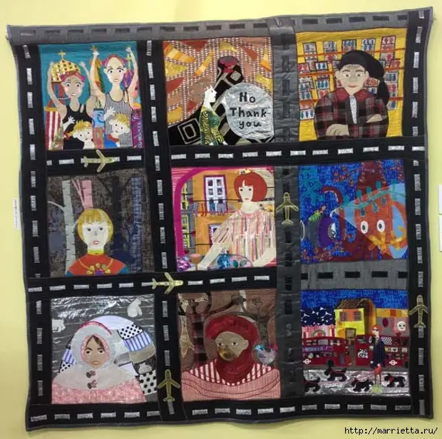 Patchwork kunst fra japanske mestere. Del 1 (82) (570x567, 225KB)