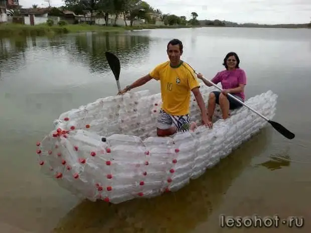 Sere de la sticle de plastic și alte idei de țară din plastic. Master Class + Video