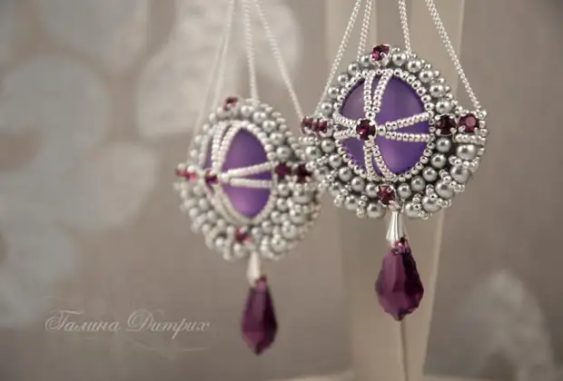 आश्चर्यकारक Lavender earrings तयार करा