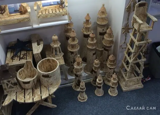 This is what Chinese craftsmen do: souvenirs and crafts from OSB