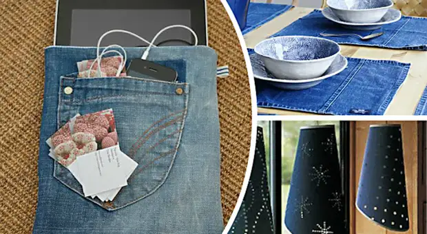 20 superpraktiese idees uit ou jeans. En jy wou dit weggooi!