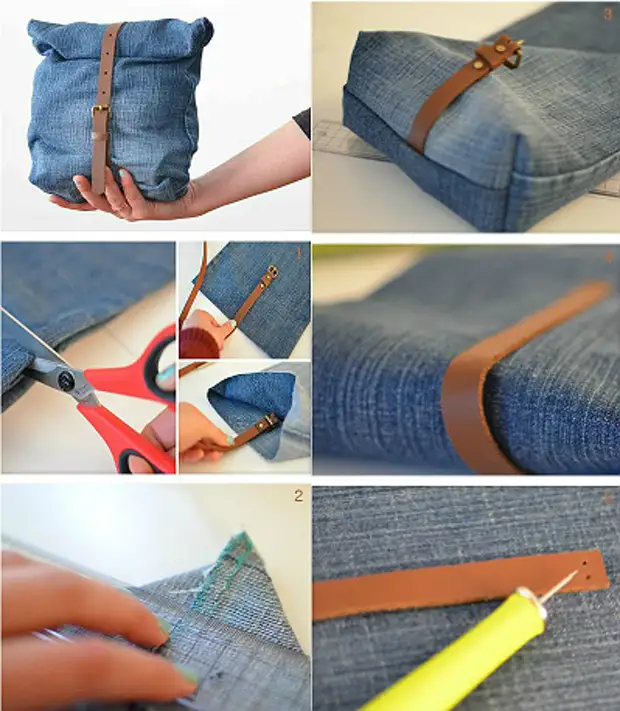 20 superpraktiese idees uit ou jeans. En jy wou dit weggooi!