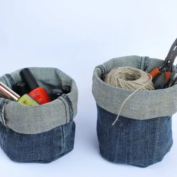 20 superpraktiese idees uit ou jeans. En jy wou dit weggooi!