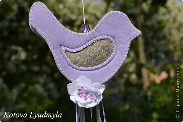 Master Class Crafts Produto costura fragante Sasha con Lavanda Tape Fead Fabric Felt Photo 26