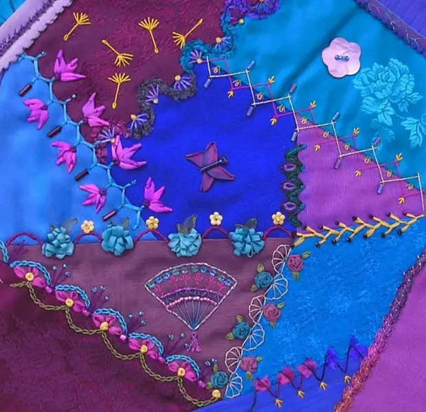 Crăciun Crazy Quilt pentru inspirație